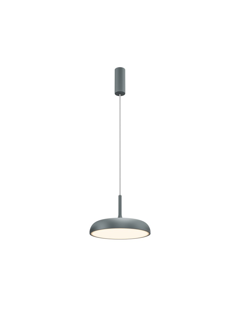 Maytoni Gerhard Lampa Wisząca Skandynawska LED 19W 1000lm 3000K Szary MOD189PL-L12GR3K1 Maytoni Gerhard Lampa Wisząca Skandynawska LED 19W 1000lm 3000K Szary MOD189PL-L12GR3K1