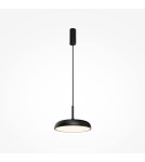 Lampy wiszące - Maytoni Gerhard Lampa Wisząca Skandynawska LED 19W 800lm 3000K Czarny MOD189PL-L12B3K1 - product 1