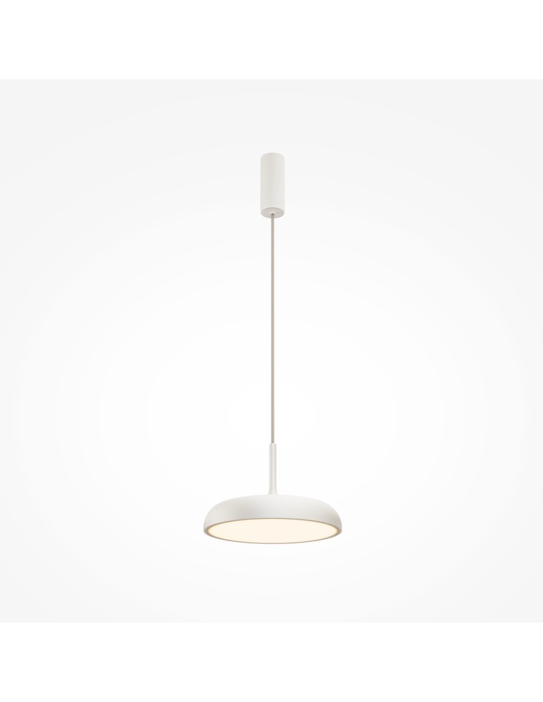 Maytoni Gerhard Lampa Wisząca Skandynawska LED 19W 1000lm 3000K Biały MOD189PL-L12W3K1 Maytoni Gerhard Lampa Wisząca Skandynawska LED 19W 1000lm 3000K Biały MOD189PL-L12W3K1