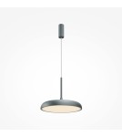 Lampy wiszące - Maytoni Gerhard Lampa Wisząca Skandynawska LED 26W 1400lm 3000K Szary MOD189PL-L18GR3K1 - product 1
