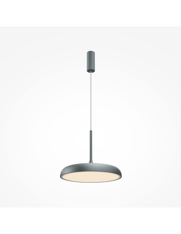 Maytoni Gerhard Lampa Wisząca Skandynawska LED 26W 1400lm 3000K Szary MOD189PL-L18GR3K1