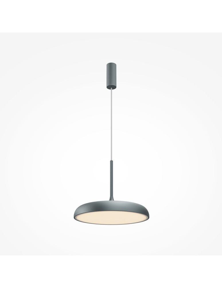 Maytoni Gerhard Lampa Wisząca Skandynawska LED 26W 1400lm 3000K Szary MOD189PL-L18GR3K1