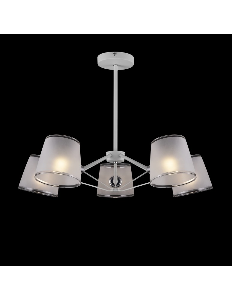 Żyrandole nowoczesne - Maytoni Gino Żyrandol Nowoczesny 5xE14 40W Chrom MOD111PL-05CH - product kolory-swiatla.pl 2