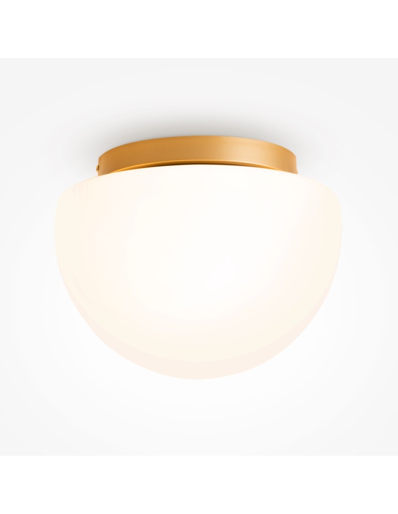 Maytoni Glassy Lampa Sufitowa 1xE27 60W Złoty MOD270CL-01G