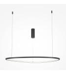 Maytoni Glint Lampa Wisząca LED 36W 1700lm 3000K Czarny MOD072PL-L36B3K1 Maytoni Glint Lampa Wisząca LED 36W 1700lm 3000K Czarny MOD072PL-L36B3K1