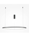 Maytoni Glint Lampa Wisząca LED 36W 1700lm 3000K Czarny MOD072PL-L36B3K1 Maytoni Glint Lampa Wisząca LED 36W 1700lm 3000K Czarny MOD072PL-L36B3K1