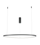 Maytoni Glint Lampa Wisząca LED 36W 1700lm 3000K Czarny MOD072PL-L36B3K1 Maytoni Glint Lampa Wisząca LED 36W 1700lm 3000K Czarny MOD072PL-L36B3K1