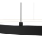 Maytoni Glint Lampa Wisząca LED 36W 1700lm 3000K Czarny MOD072PL-L36B3K1 Maytoni Glint Lampa Wisząca LED 36W 1700lm 3000K Czarny MOD072PL-L36B3K1