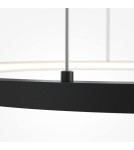 Maytoni Glint Lampa Wisząca LED 36W 1700lm 3000K Czarny MOD072PL-L36B3K1 Maytoni Glint Lampa Wisząca LED 36W 1700lm 3000K Czarny MOD072PL-L36B3K1