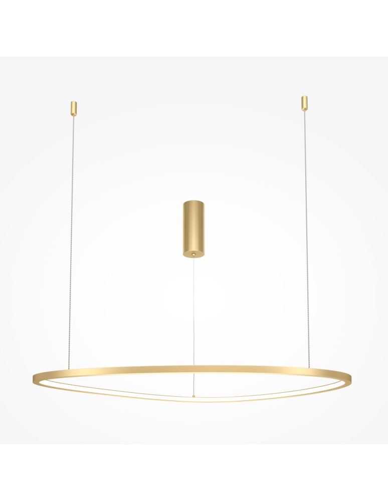 Maytoni Glint Lampa Wisząca 1xLED 36W 2200lm 3000K Mosiądz MOD072PL-L36BSK1 Maytoni Glint Lampa Wisząca 1xLED 36W 2200lm 3000K Mosiądz MOD072PL-L36BSK1