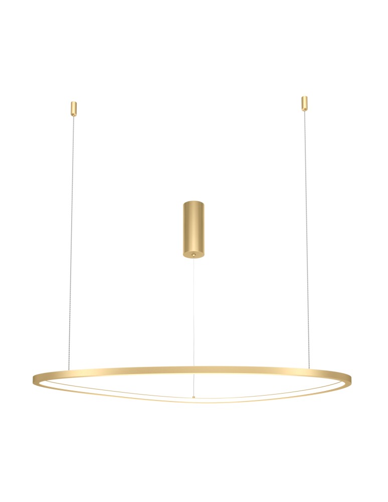 Maytoni Glint Lampa Wisząca 1xLED 36W 2200lm 3000K Mosiądz MOD072PL-L36BSK1 Maytoni Glint Lampa Wisząca 1xLED 36W 2200lm 3000K Mosiądz MOD072PL-L36BSK1