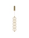 Maytoni Golden Cage Lampa Wisząca LED 17W 1050lm 3000K Złoty MOD216PL-L10G3K Maytoni Golden Cage Lampa Wisząca LED 17W 1050lm 3000K Złoty MOD216PL-L10G3K