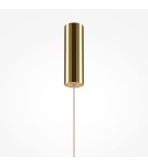 Maytoni Golden Cage Lampa Wisząca LED 17W 1050lm 3000K Złoty MOD216PL-L10G3K Maytoni Golden Cage Lampa Wisząca LED 17W 1050lm 3000K Złoty MOD216PL-L10G3K