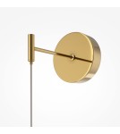 Maytoni Golden Cage Kinkiet Wiszący LED 17W 1100lm 3000K Złoty MOD216WL-L10G3K Maytoni Golden Cage Kinkiet Wiszący LED 17W 1100lm 3000K Złoty MOD216WL-L10G3K