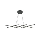 Maytoni Halo Lampa Wisząca LED 40W 800lm Czarny MOD244PL-L50BK Maytoni Halo Lampa Wisząca LED 40W 800lm Czarny MOD244PL-L50BK