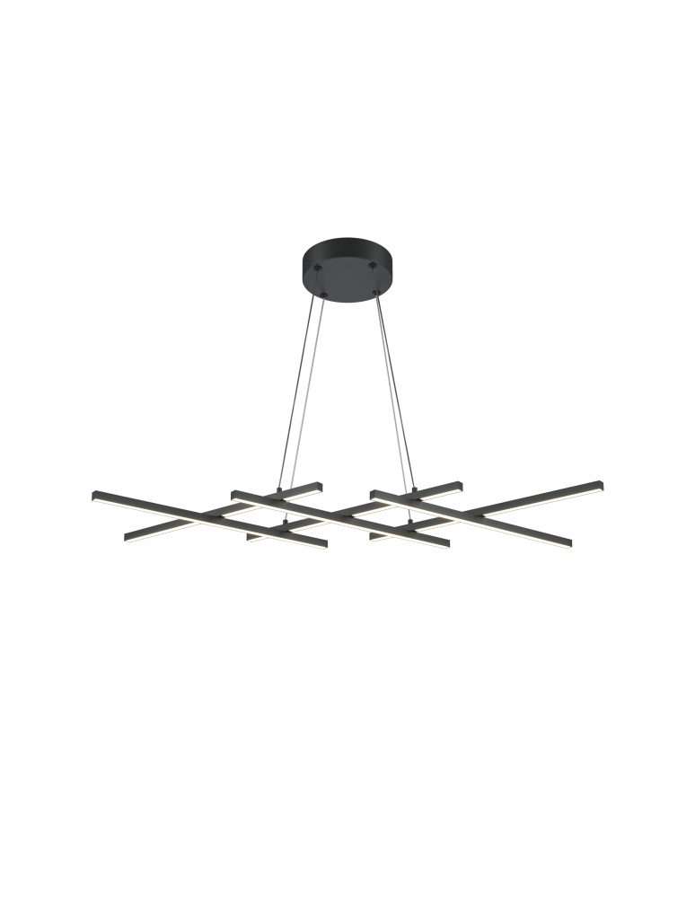 Maytoni Halo Lampa Wisząca LED 40W 800lm Czarny MOD244PL-L50BK Maytoni Halo Lampa Wisząca LED 40W 800lm Czarny MOD244PL-L50BK