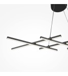 Maytoni Halo Lampa Wisząca LED 40W 800lm Czarny MOD244PL-L50BK Maytoni Halo Lampa Wisząca LED 40W 800lm Czarny MOD244PL-L50BK