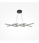 Maytoni Halo Lampa Wisząca LED 40W 800lm Czarny MOD244PL-L50BK Maytoni Halo Lampa Wisząca LED 40W 800lm Czarny MOD244PL-L50BK