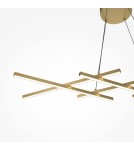 Maytoni Halo Lampa Wisząca LED 40W 1400lm Mosiądz MOD244PL-L50BSK Maytoni Halo Lampa Wisząca LED 40W 1400lm Mosiądz MOD244PL-L50BSK