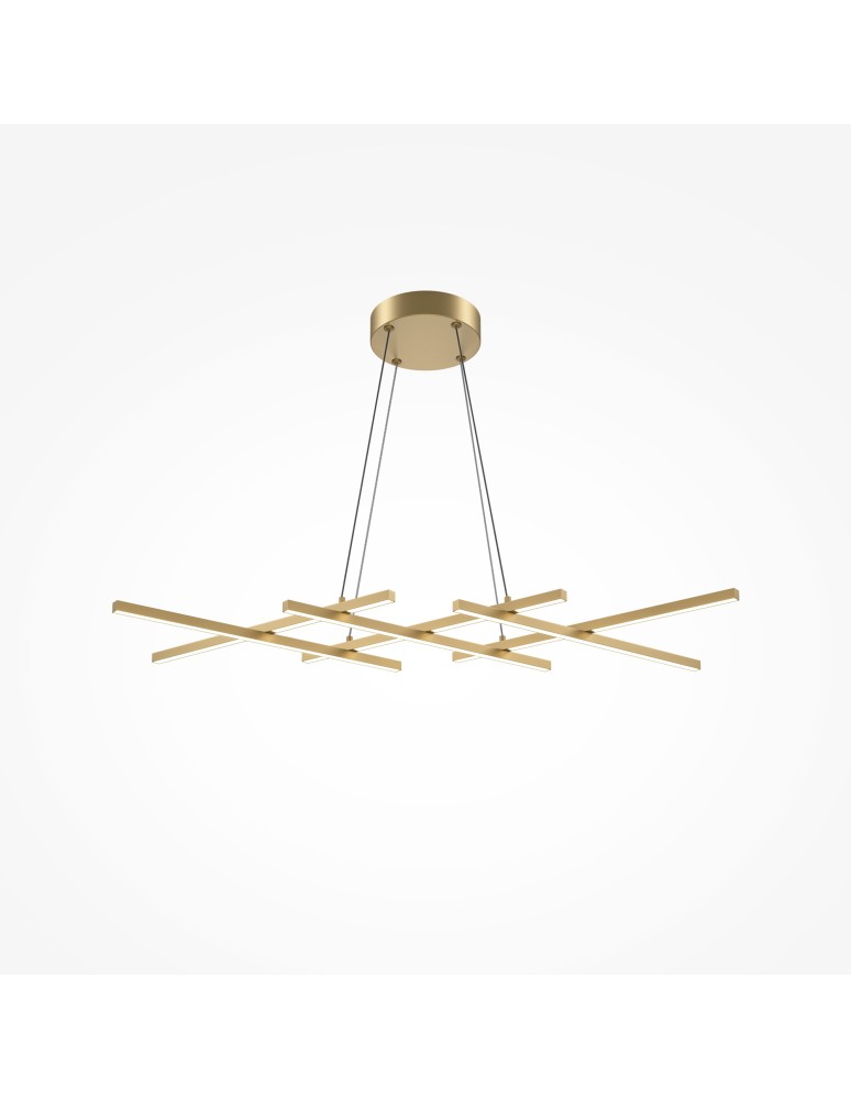 Maytoni Halo Lampa Wisząca LED 40W 1400lm Mosiądz MOD244PL-L50BSK Maytoni Halo Lampa Wisząca LED 40W 1400lm Mosiądz MOD244PL-L50BSK