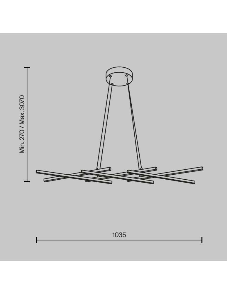 Maytoni Halo Lampa Wisząca LED 40W 1400lm Mosiądz MOD244PL-L50BSK Maytoni Halo Lampa Wisząca LED 40W 1400lm Mosiądz MOD244PL-L50BSK