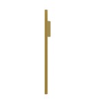 Kinkiety designerskie - Maytoni Halo Kinkiet/Ścienna LED 15W 760lm Mosiądz MOD245WL-L24BSK - product 1