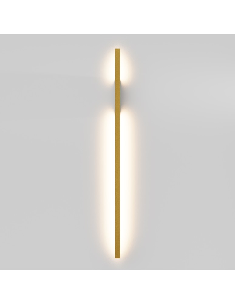 Maytoni Halo Kinkiet/Ścienna LED 15W 760lm Mosiądz MOD245WL-L24BSK