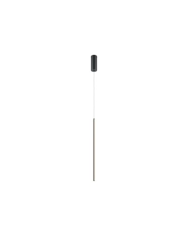 Maytoni Halo Lampa Wisząca Rurka LED 11W 600lm Czarny MOD246PL-L12BK
