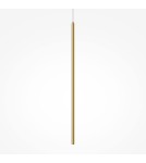 Lampy wiszące - Maytoni Halo Lampa Wisząca Rurka LED 11W 750lm Mosiądz MOD246PL-L12BSK - product 4