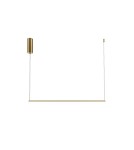 Lampy wiszące - Maytoni Halo Lampa Wisząca Pozioma LED 10W 500lm Mosiądz MOD246PL-L16BSK - product 1