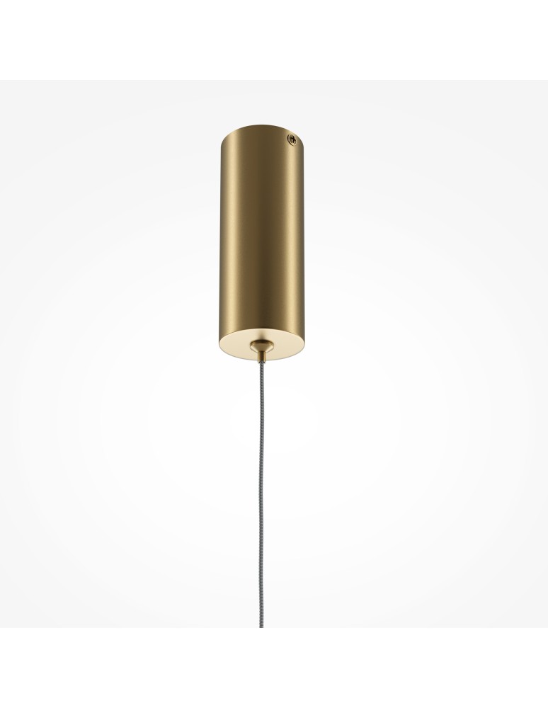 Maytoni Halo Lampa Wisząca Pozioma LED 10W 500lm Mosiądz MOD246PL-L16BSK
