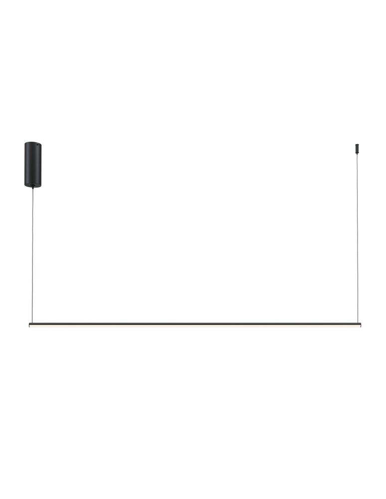 Maytoni Halo Lampa Wisząca Pozioma LED 16W 800lm Czarny MOD246PL-L24BK Maytoni Halo Lampa Wisząca Pozioma LED 16W 800lm Czarny MOD246PL-L24BK
