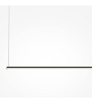 Maytoni Halo Lampa Wisząca Pozioma LED 16W 800lm Czarny MOD246PL-L24BK Maytoni Halo Lampa Wisząca Pozioma LED 16W 800lm Czarny MOD246PL-L24BK