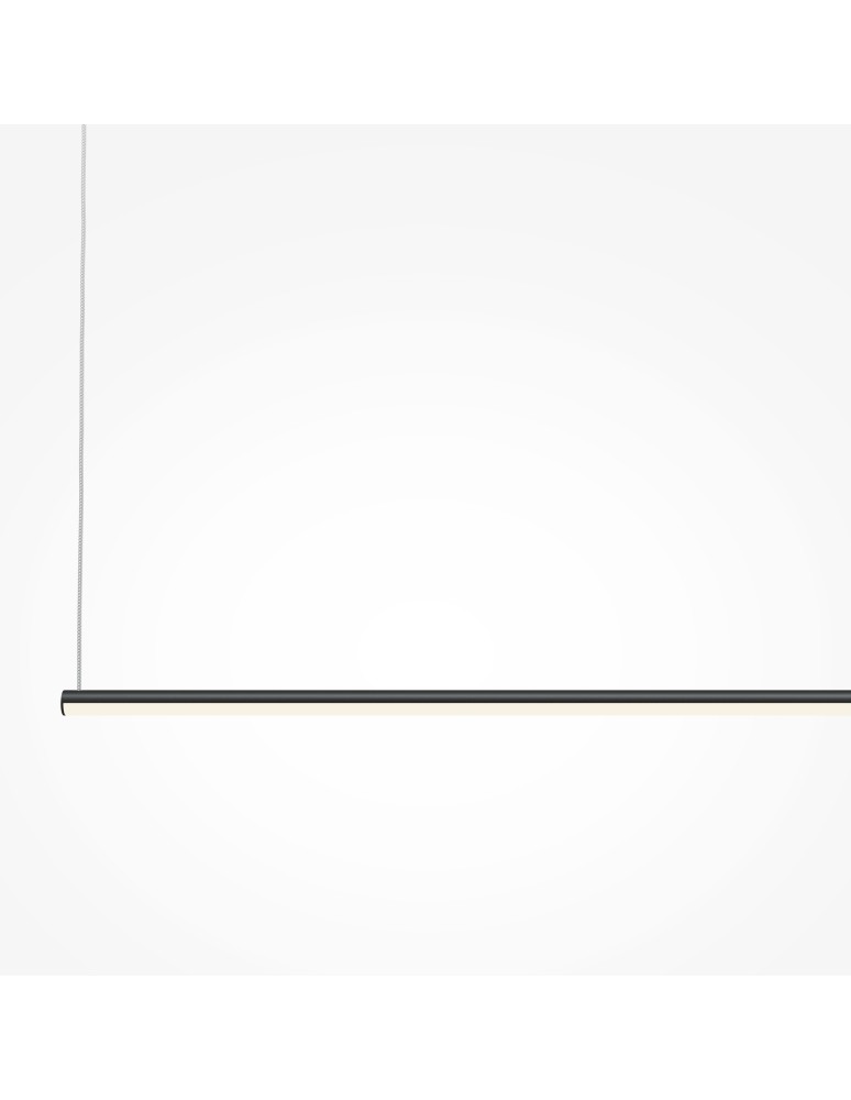 Maytoni Halo Lampa Wisząca Pozioma LED 16W 800lm Czarny MOD246PL-L24BK Maytoni Halo Lampa Wisząca Pozioma LED 16W 800lm Czarny MOD246PL-L24BK