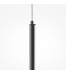 Maytoni Halo Lampa Wisząca Rurka LED 15W 750lm Czarny MOD246PL-L24BK1 Maytoni Halo Lampa Wisząca Rurka LED 15W 750lm Czarny MOD246PL-L24BK1