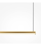 Maytoni Halo Lampa Wisząca Pozioma LED 16W 1100lm Mosiądz MOD246PL-L24BSK Maytoni Halo Lampa Wisząca Pozioma LED 16W 1100lm Mosiądz MOD246PL-L24BSK