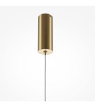Maytoni Halo Lampa Wisząca Pozioma LED 16W 1100lm Mosiądz MOD246PL-L24BSK Maytoni Halo Lampa Wisząca Pozioma LED 16W 1100lm Mosiądz MOD246PL-L24BSK