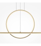 Maytoni Halo Lampa Wisząca LED 40W 2100lm Mosiądz MOD247PL-L49BSK Maytoni Halo Lampa Wisząca LED 40W 2100lm Mosiądz MOD247PL-L49BSK