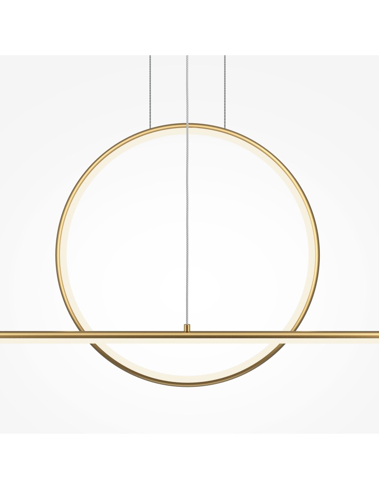 Maytoni Halo Lampa Wisząca LED 40W 2100lm Mosiądz MOD247PL-L49BSK Maytoni Halo Lampa Wisząca LED 40W 2100lm Mosiądz MOD247PL-L49BSK