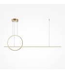 Maytoni Halo Lampa Wisząca LED 40W 2100lm Mosiądz MOD247PL-L49BSK Maytoni Halo Lampa Wisząca LED 40W 2100lm Mosiądz MOD247PL-L49BSK
