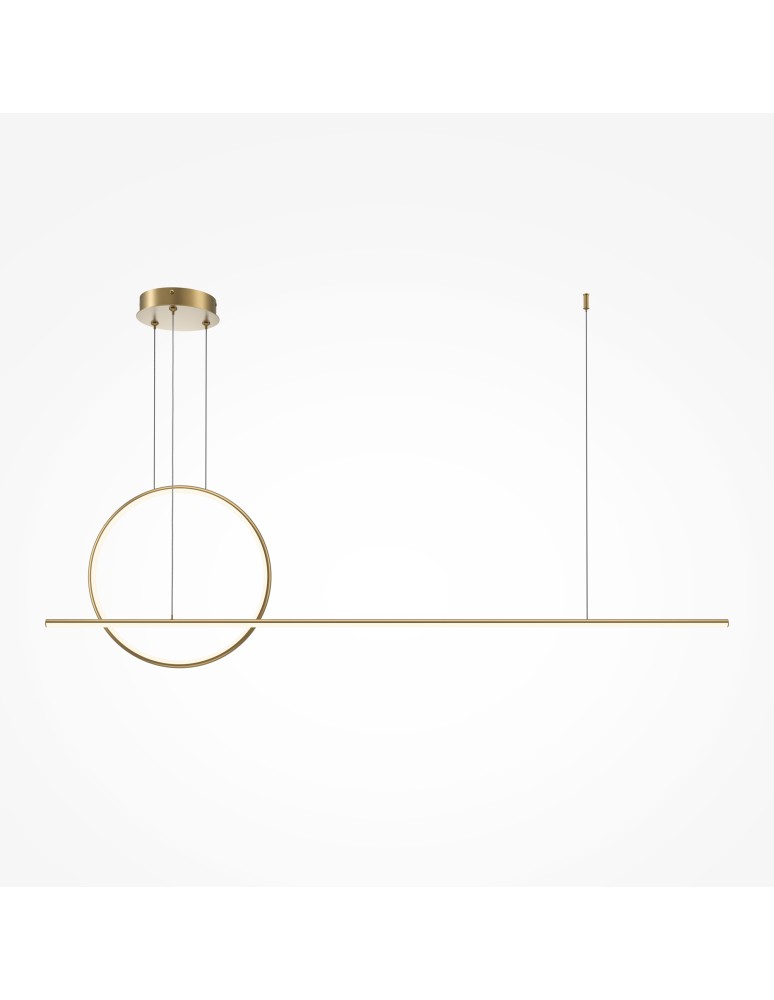 Maytoni Halo Lampa Wisząca LED 40W 2100lm Mosiądz MOD247PL-L49BSK Maytoni Halo Lampa Wisząca LED 40W 2100lm Mosiądz MOD247PL-L49BSK