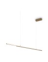 Maytoni Halo Lampa Wisząca Pozioma LED 48W 2200lm Mosiądz MOD005PL-L48BSK
