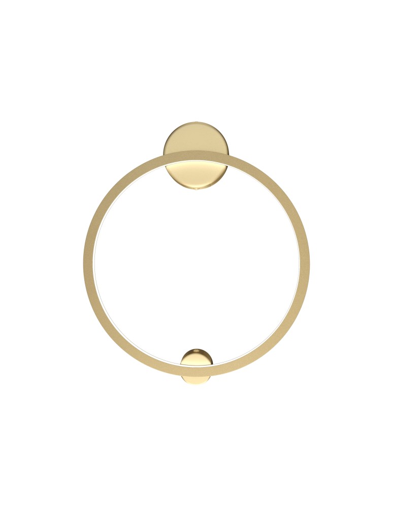 Maytoni Halo Kinkiet Ring LED 24W 1250lm 4000K Mosiądz MOD005WL-L22BSK