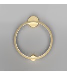 Kinkiety - Maytoni Halo Kinkiet Ring LED 24W 1250lm 4000K Mosiądz MOD005WL-L22BSK - product 3