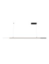 Maytoni Halo Lampa Wisząca Pozioma LED 48W 2200lm 4000K Czarny MOD005PL-L36BK