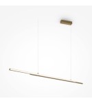 Maytoni Halo Lampa Wisząca Pozioma LED 48W 2200lm 4000K Mosiądz MOD005PL-L36BSK Maytoni Halo Lampa Wisząca Pozioma LED 48W 2200lm 4000K Mosiądz MOD005PL-L36BSK