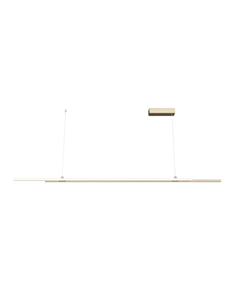Maytoni Halo Lampa Wisząca Pozioma LED 48W 2200lm 4000K Mosiądz MOD005PL-L36BSK Maytoni Halo Lampa Wisząca Pozioma LED 48W 2200lm 4000K Mosiądz MOD005PL-L36BSK