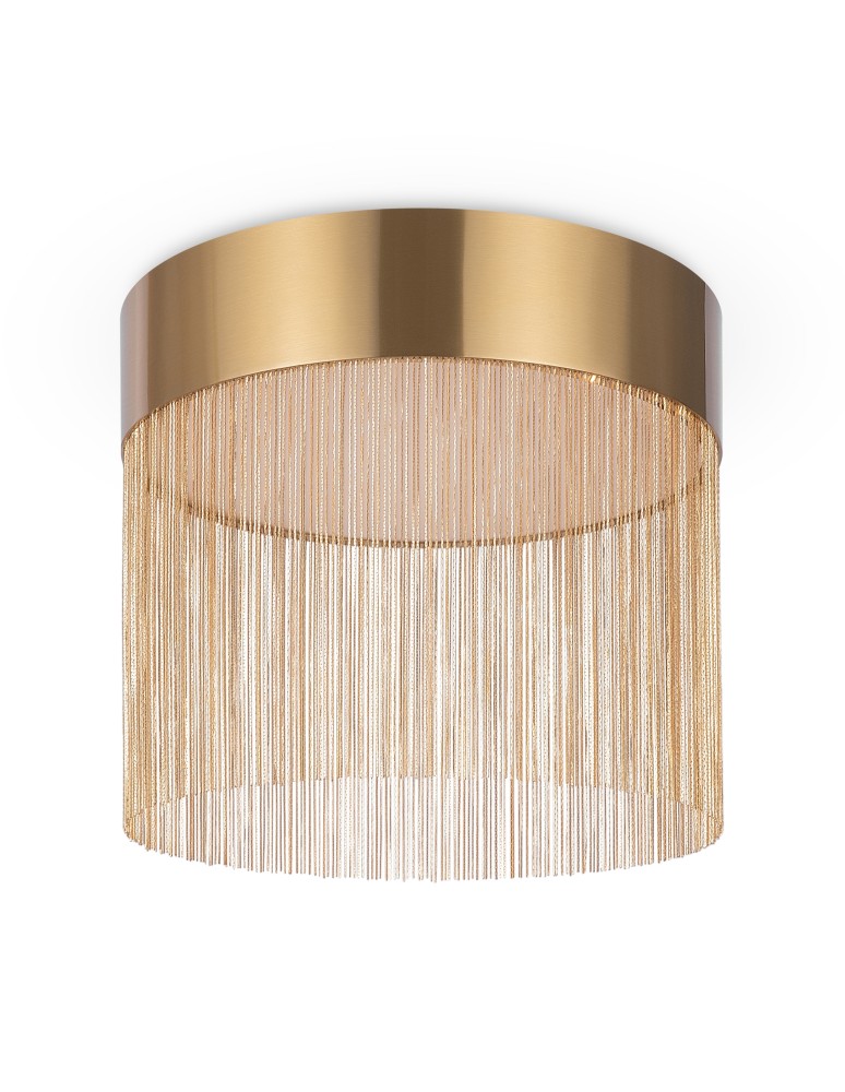 Maytoni Imaginary Lampa Sufitowa LED 18W 750lm 3000K Złoty MOD190CL-L18G3K