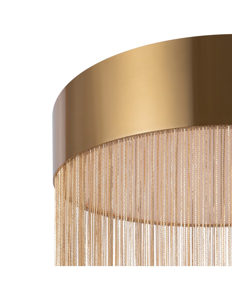 Maytoni Imaginary Lampa Sufitowa LED 18W 750lm 3000K Złoty MOD190CL-L18G3K
