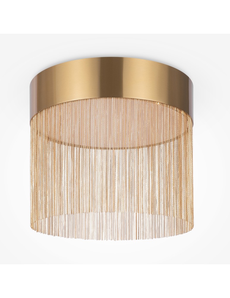 Maytoni Imaginary Lampa Sufitowa LED 18W 750lm 3000K Złoty MOD190CL-L18G3K